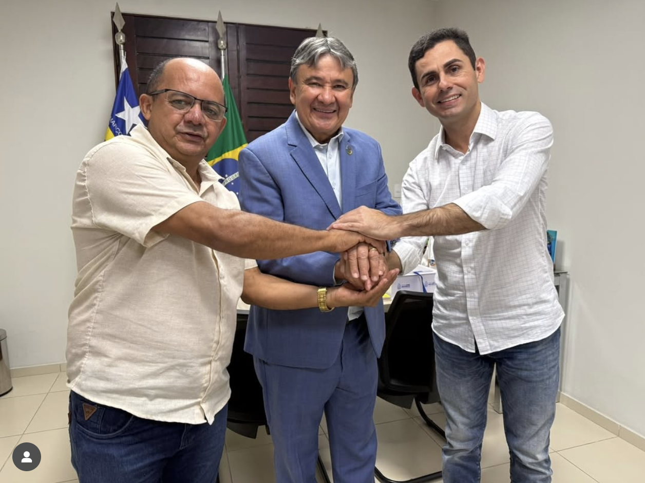 Presidente Municipal do PT: Edimilson Abreu ePrefeito de Castelo do Piauí: Junior Abreu se reúnem com ministro Wellington Dias para discutir ampliação de políticas sociais em Teresina
